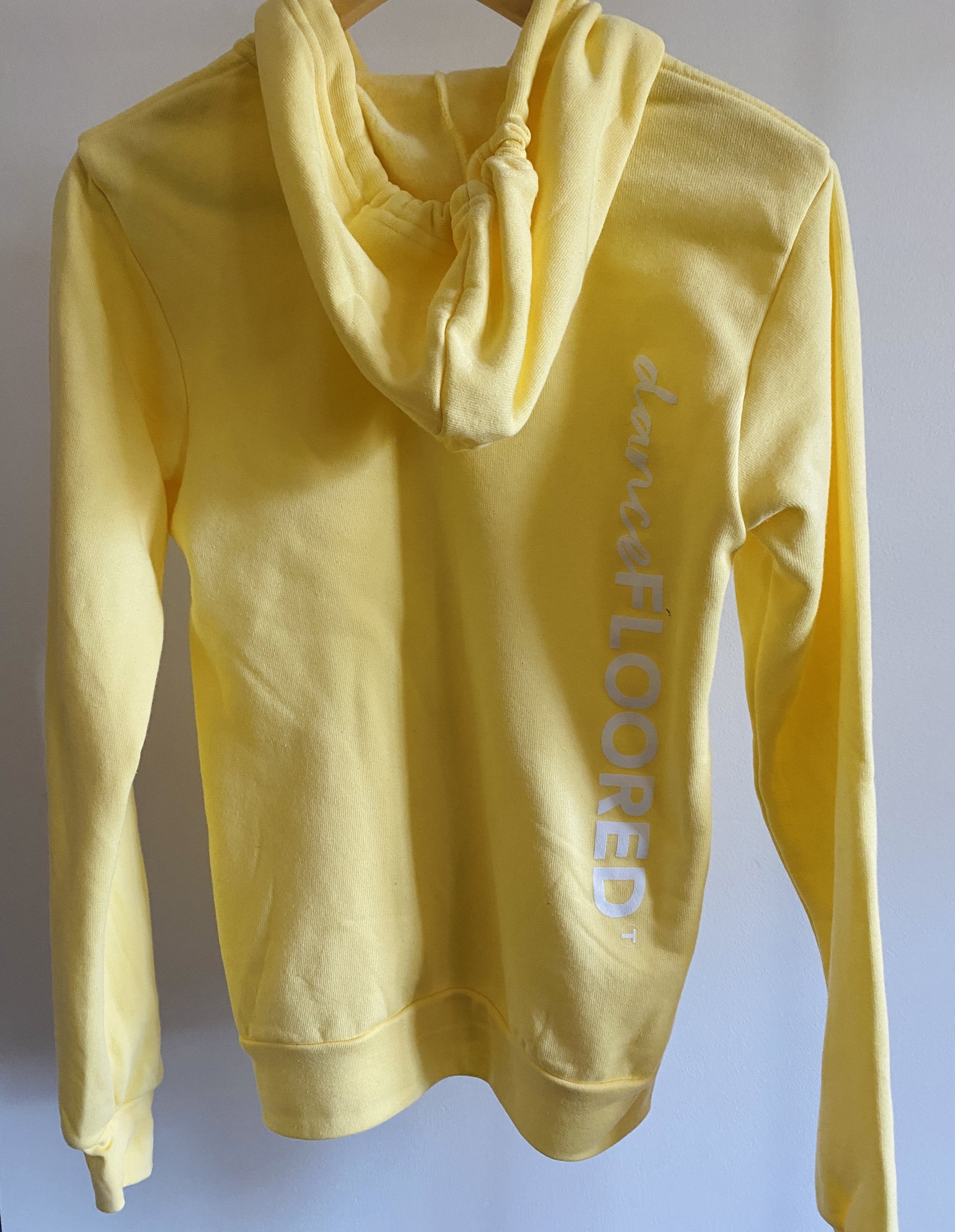 Canary yellow outlet hoodie